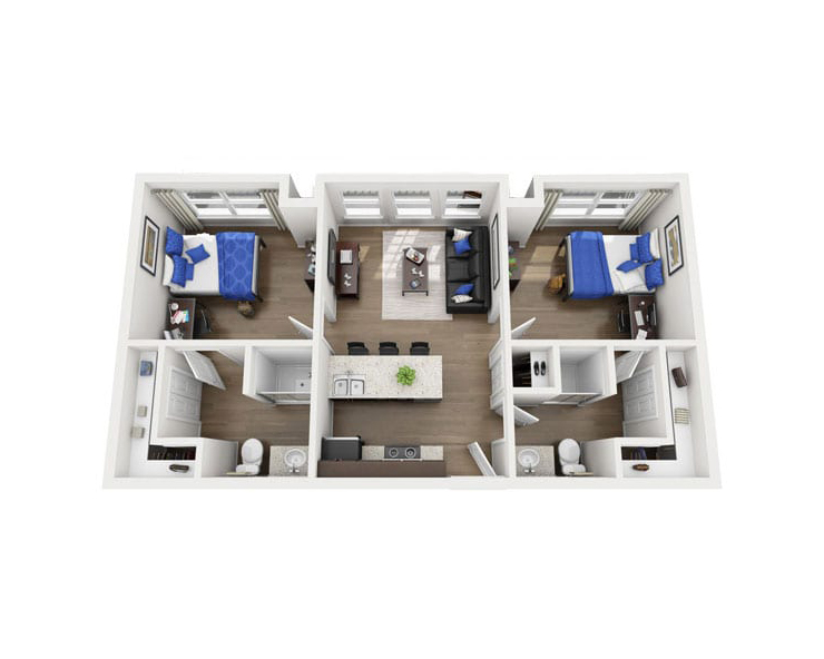 2 Bedroom
