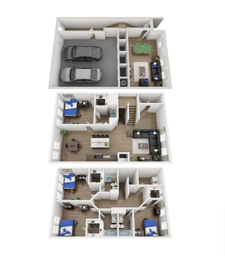 4x4.5 Floor plan